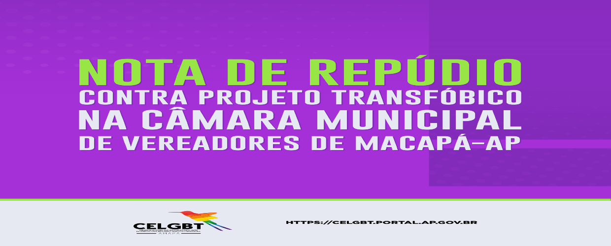 NOTA DE REPÚDIO!