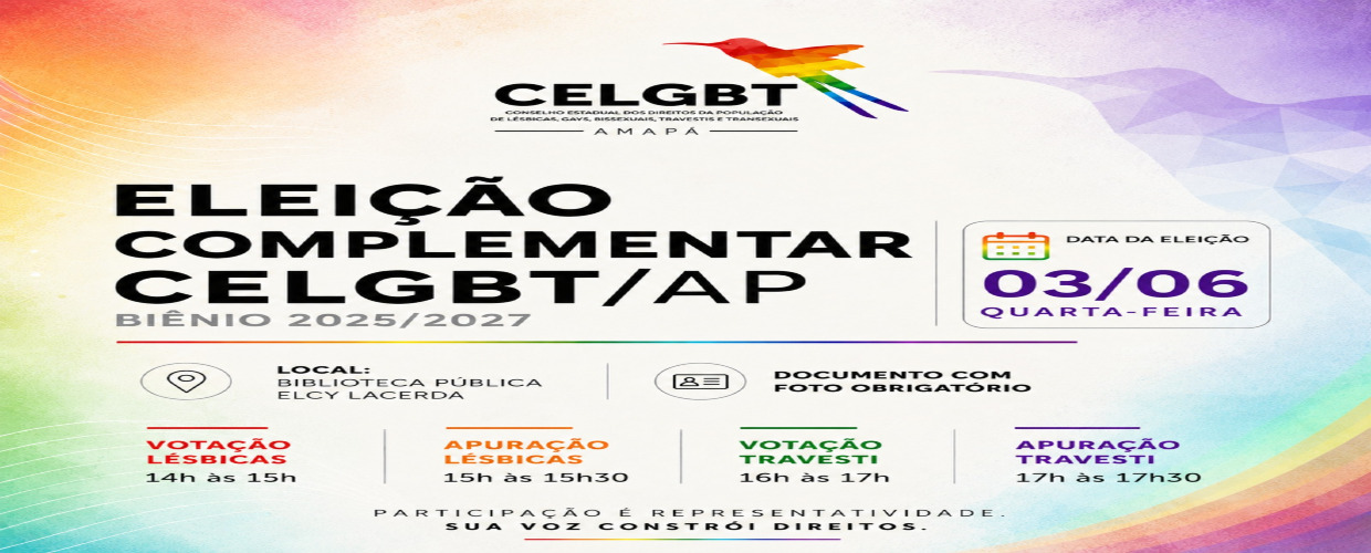 Eleição Complementar do CELGBT AP