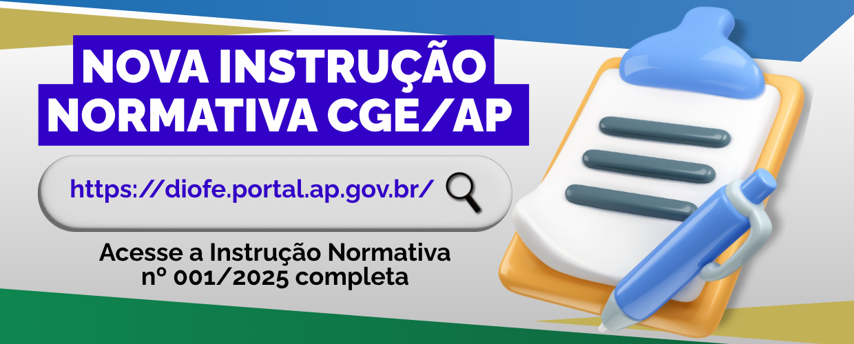 Nova instrução normativa CGE/AP