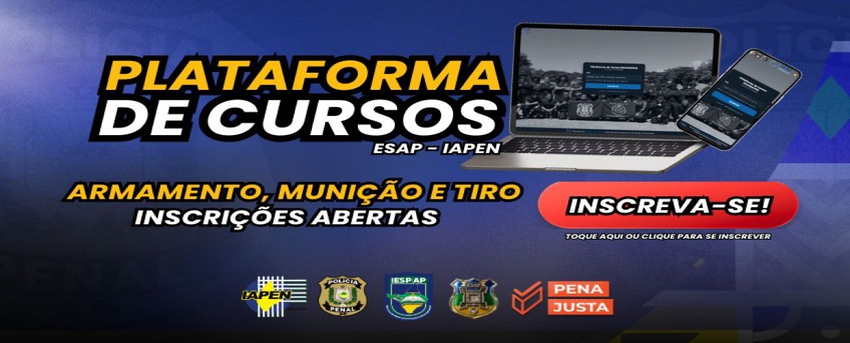 IAPEN lança plataforma de cursos para servidores penais 