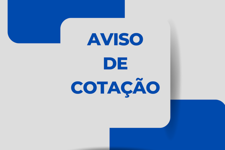 1º AVISO DE COTAÇÃO 14/2024 – UCC/SVS
