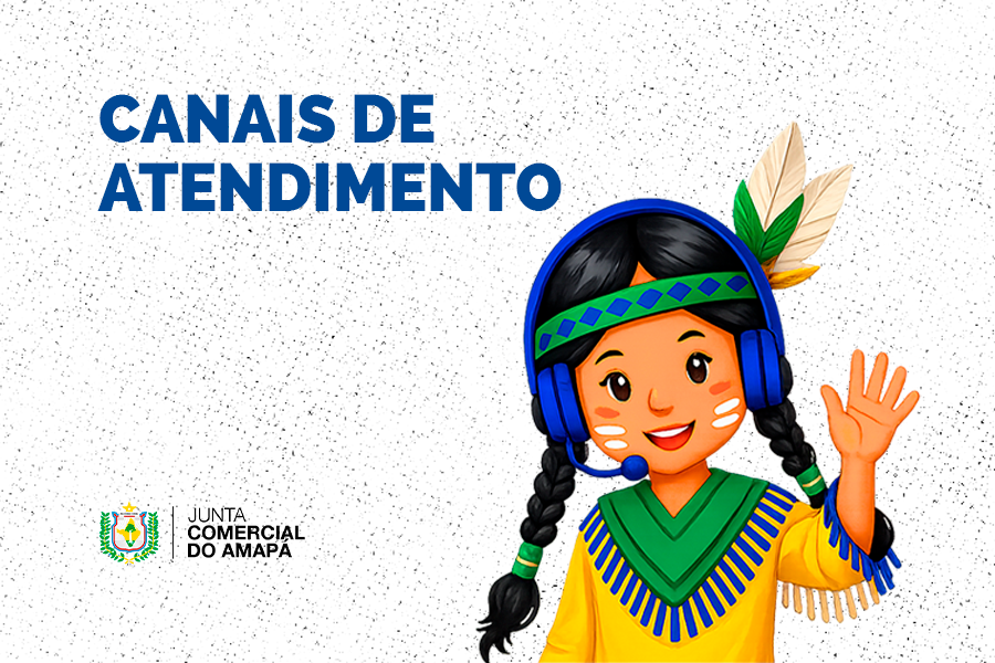 Canais de Atendimento da Junta Comercial do Amapá