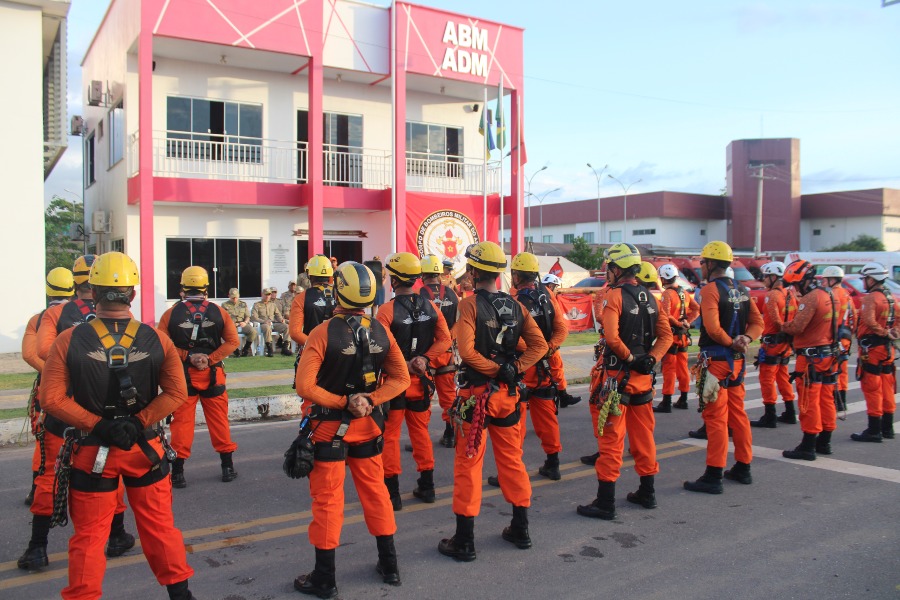 Encerramento do 1º Curso de Salvamento Terrestre do CBMAP