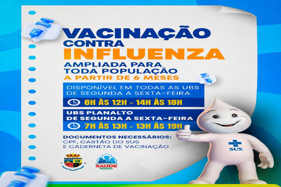 VACINAÇÃO CONTRA INFLUENZA
