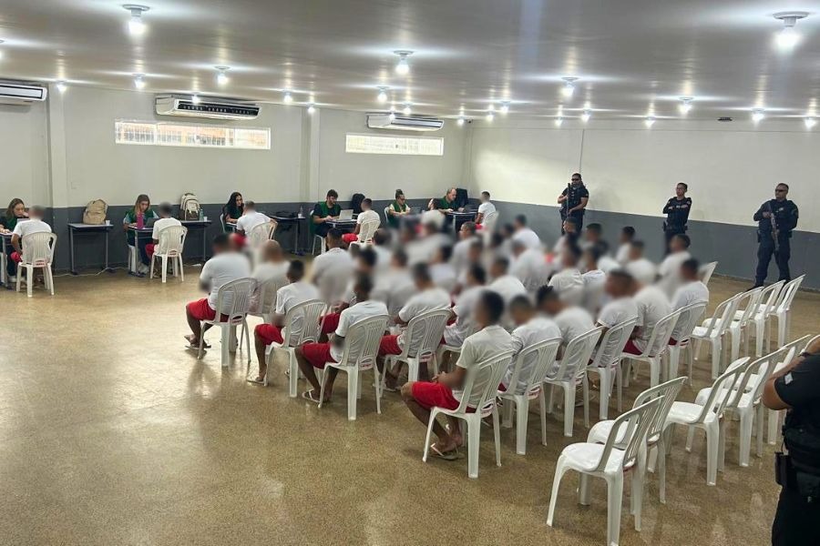 IAPEN e Defensoria Pública da União realizam mutirão de atendimentos nas unidades masculina e feminina