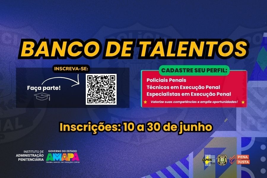 IAPEN lança Banco de Talento para valorizar e mapear competências dos servidores penais