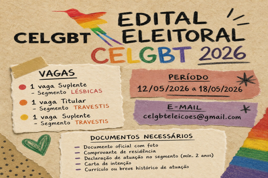 CELGBT-AP abre processo eleitoral suplementar