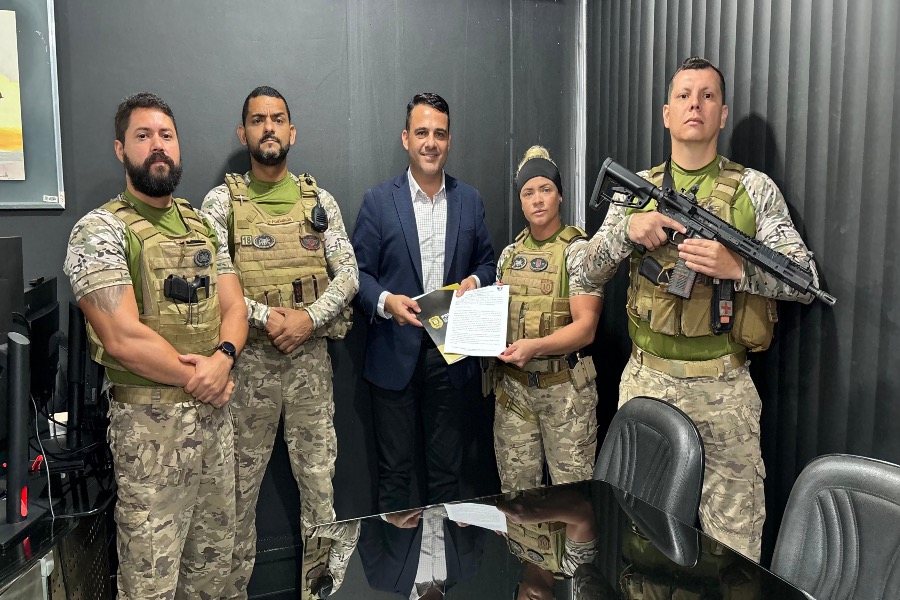 DELEGADO-GERAL REALIZA A ASSINATURA DO EDITAL DE ABERTURA DAS INSCRIÇÕES PARA A SELEÇÃO DOS PARTICIPANTES DO III CURSO DE OPERAÇÕES POLICIAIS DA POLÍCIA CIVIL DO ESTADO DO AMAPÁ
