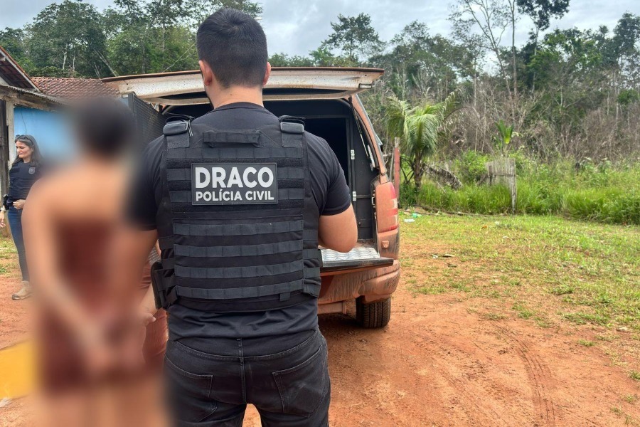 EM SERRA DO NAVIO, POLÍCIA CIVIL PRENDE MULHER ACUSADA PELA PRÁTICA DE TRÁFICO DE DROGAS