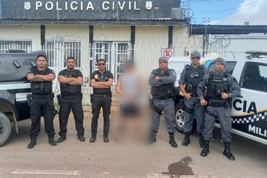 AÇÃO INTEGRADA ENTRE AS POLÍCIAS CIVIL E MILITAR DESMANTELA ORGANIZAÇÃO CRIMINOSA E RESULTA NA PRISÃO DE QUATRO PESSOAS E NA RECUPERAÇÃO DE MOTOR DE LANCHA FURTADO
