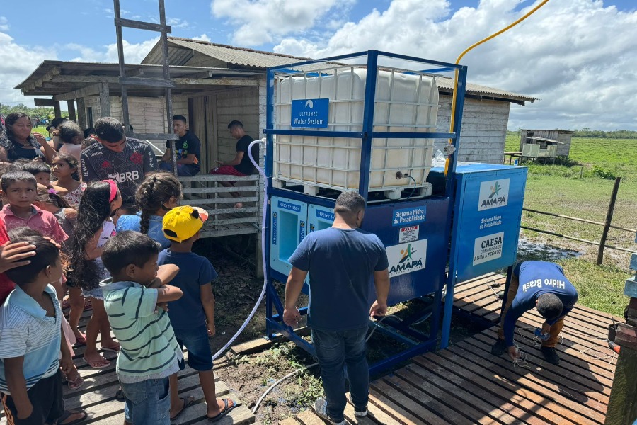 Balanço 2024: Caesa avança no fornecimento de água potável em áreas rurais e na transparência administrativa no Amapá