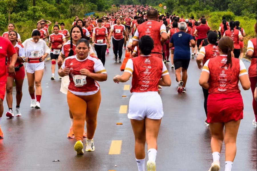 VII Corrida de São Tiago reúne mais de 2 mil participantes e fortalece tradição esportiva durante festividade, em Mazagão