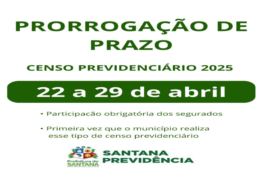 Censo Previdenciário 2025: Novo prazo para atualização cadastral